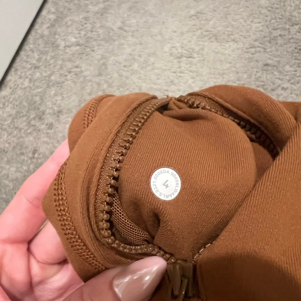 🍋Lululemon Define Jacket Copper Brown Luon - Picture 5 of 5